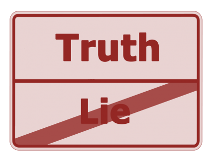 Lüge-Wahrheit