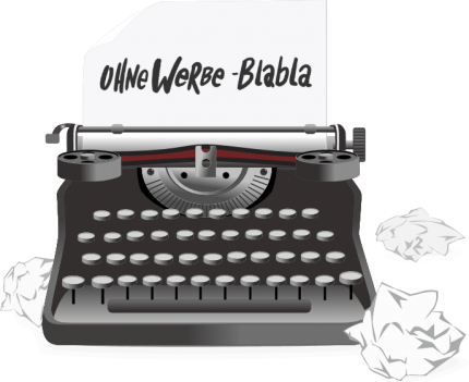 Eine alte Schreibmaschine