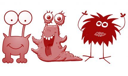 Drei Monster mit Persönlichkeit