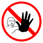 Verbotenschild