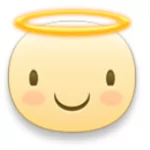 Icon mit Heiligenschein