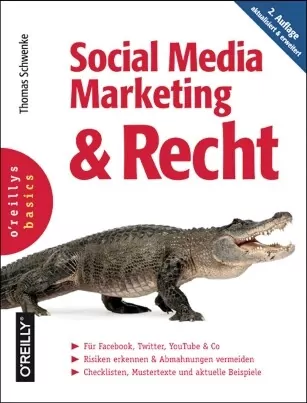 Buchcover Social Media Marketing & Recht