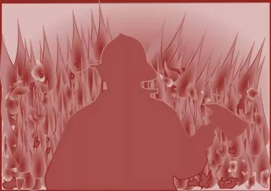 Feuerwehrmann im Einsatz