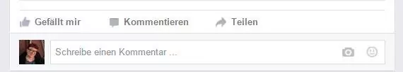 Facebooks interaktive Funktionen