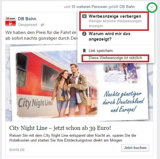 Der kleine graue Pfeil und seine Funktionen