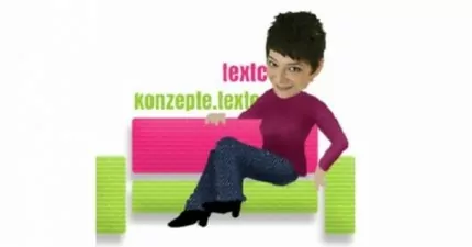 Natasa Herlth auf der Textcouch