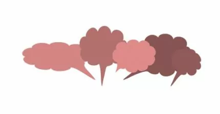 Sprachblasen Du oder Sie