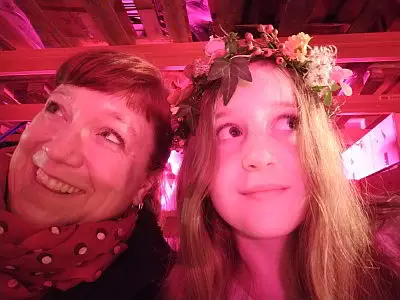 Christa und Lola haben Spaß