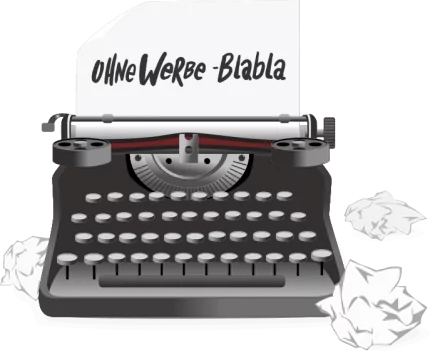 Eine alte Schreibmaschine