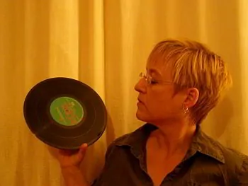 Christina Mohr mit Breeders-Platte