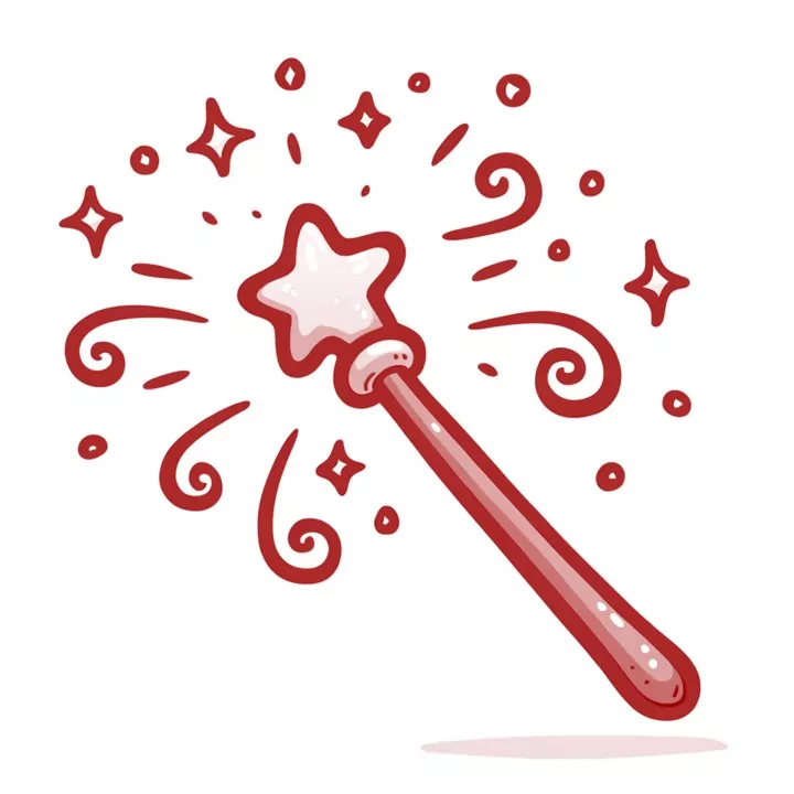 Ein Zauberstab für den Brandvoice-Zauber